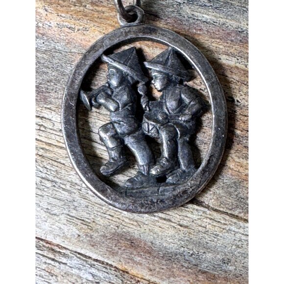 JAMES AVERY Sterling Silver PARADE Charm Boy Drum Horn Hats #M73 RETIRED 3.84g - Picture 2 of 5